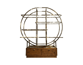 Стеллажи и этажерки в колониальном стиле