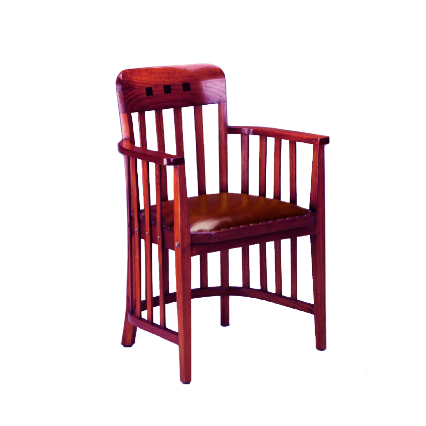 Стул офисный с высокой спинкой