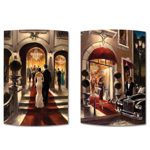 Репродукция-диптих "Персонажи"