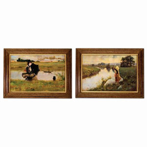 Диптих "Дамы"