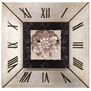  Часы "Роза в окне"