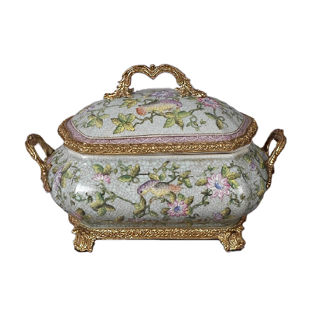 Шкатулка "Птицы в цветах"