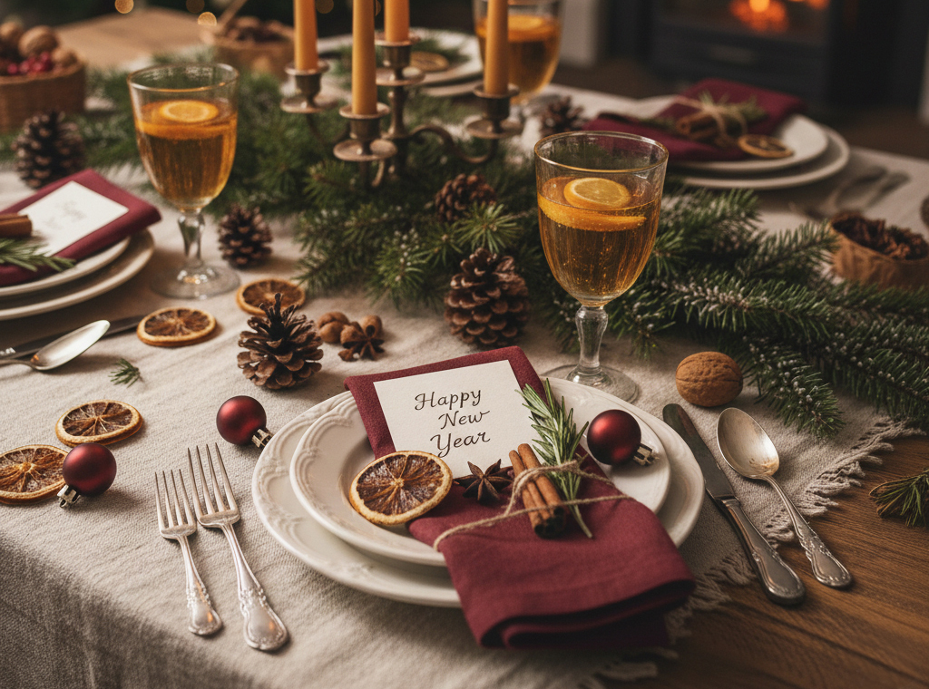 Элегантность и осознанность: главные тренды новогоднего декора 2026