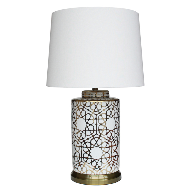 Лампа "Золотые узоры"
