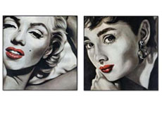 Репродукция-диптих "Богини" Dekor Toscana