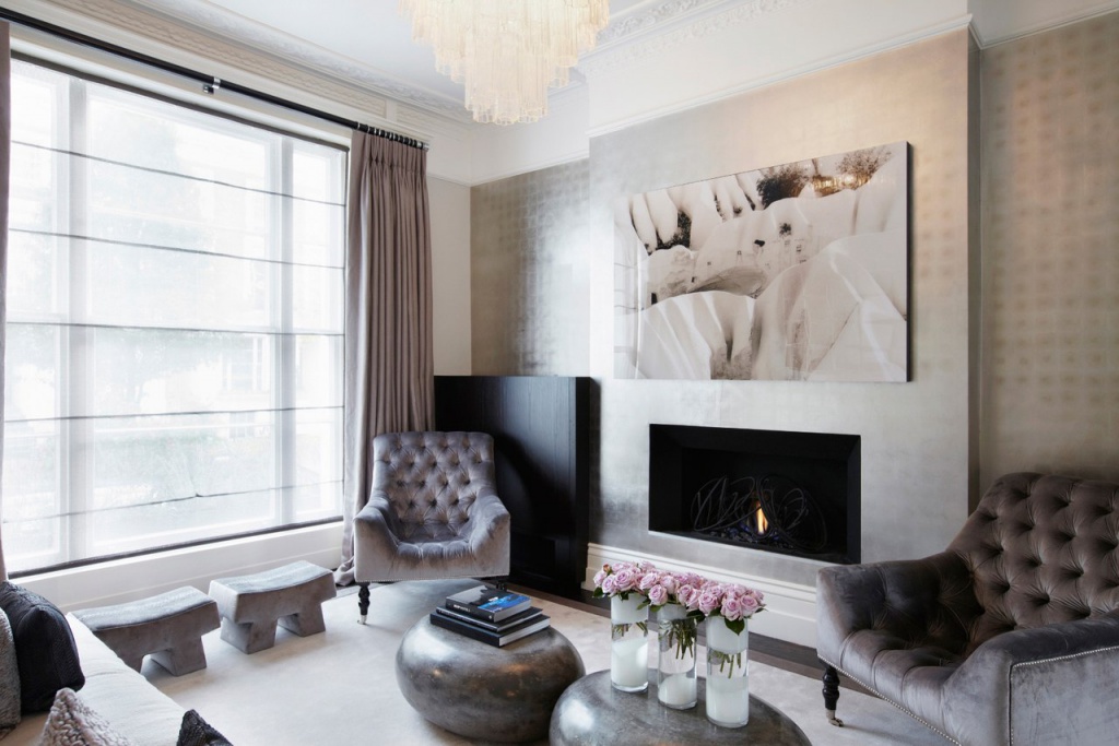 Камин в интерьере