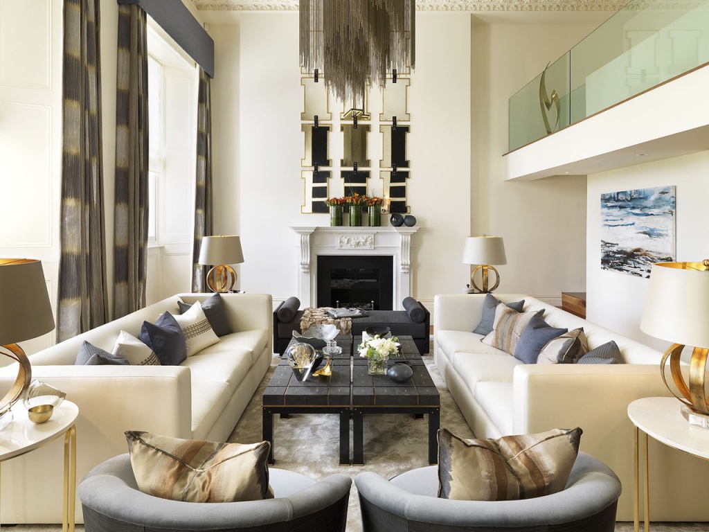 Камин в интерьере