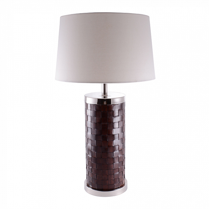 Настольная лампа "Магеллан", коллекция "Изделия из кожи"