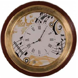 Часы "Музыка", Dekor Toscana