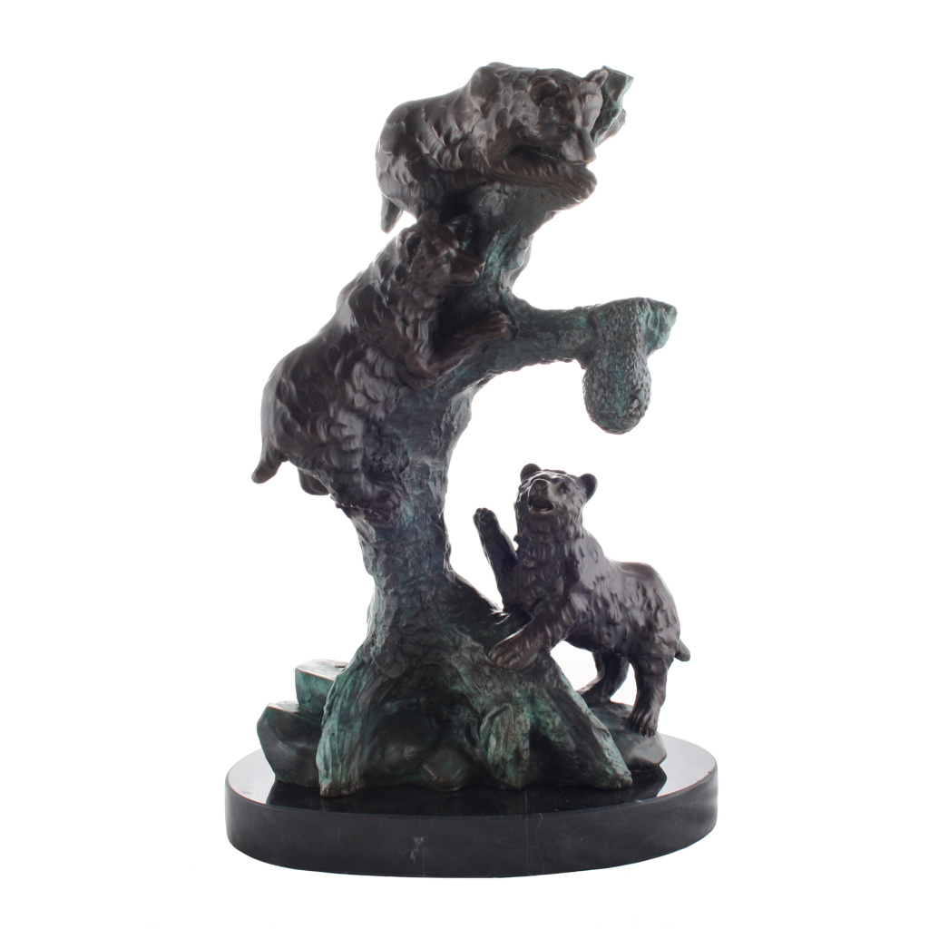 Статуэтка "Игры медвежат", коллекция "Бронза"