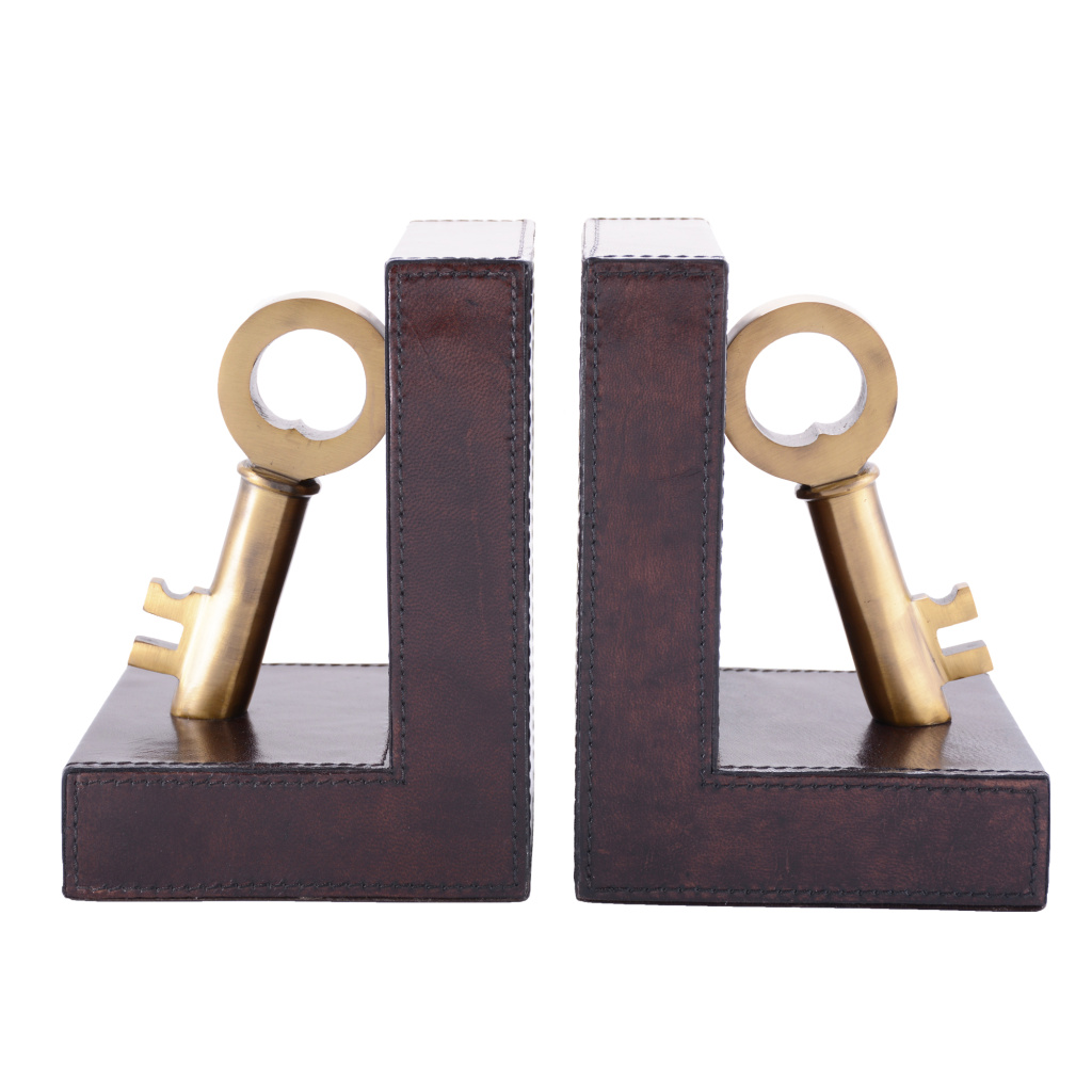 Держатель для книг "Ключи к тайне", коллекция "Изделия из кожи"