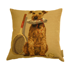 Подушка "Собака - спортсмен"