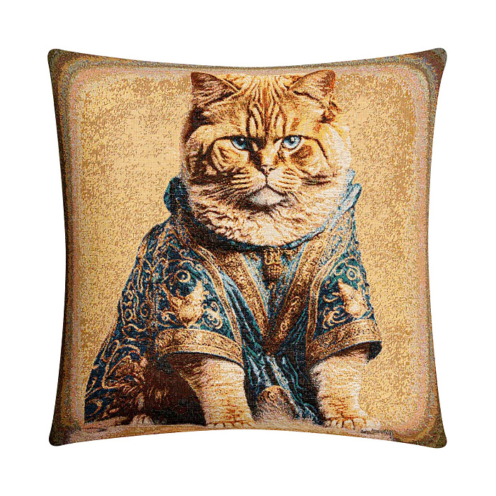 Наволочка "Кот король Византии"