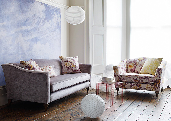 Диван и кресло Amelie, компания Parker Knoll