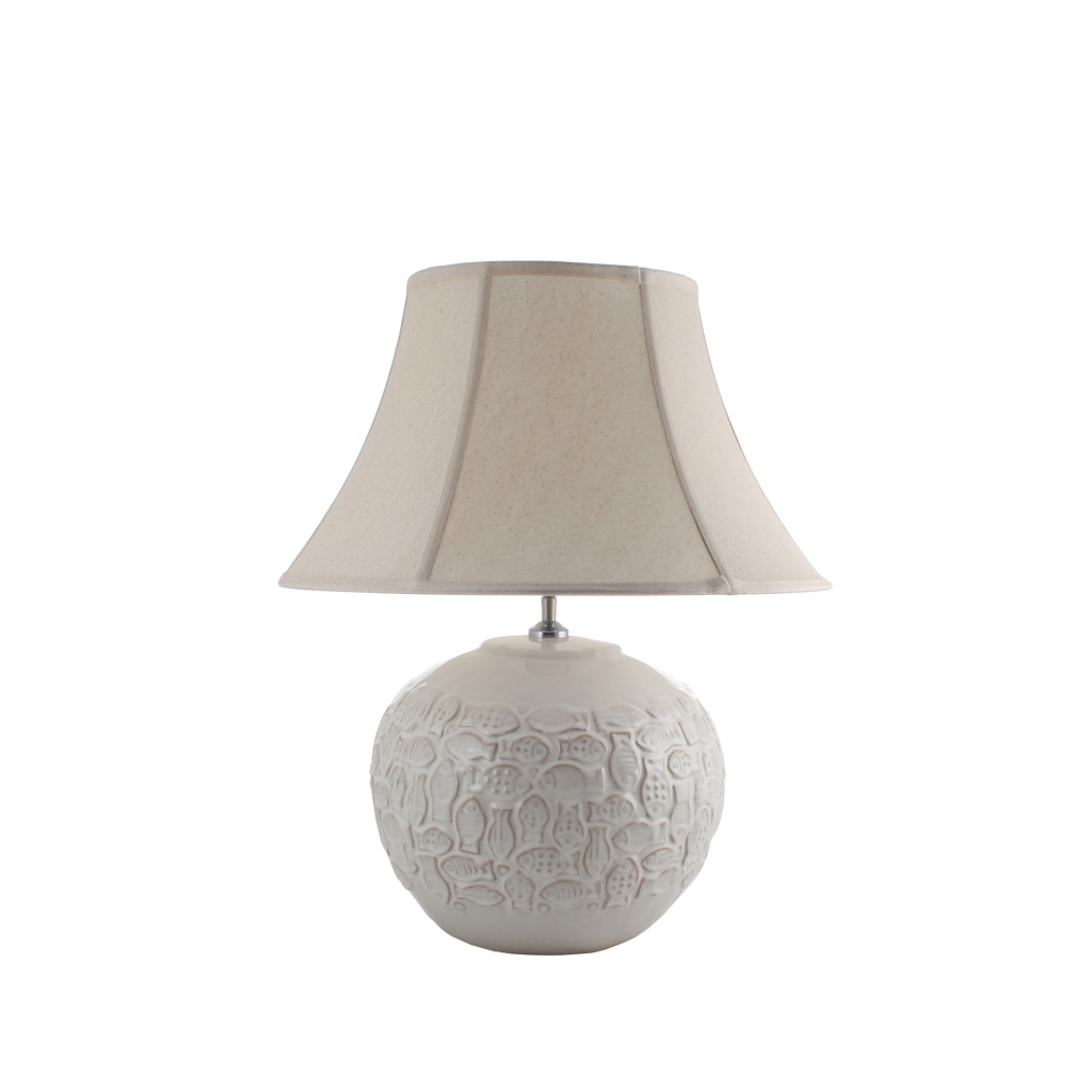 Лампа "Семейство рыб", коллекция "Керамика Jing"