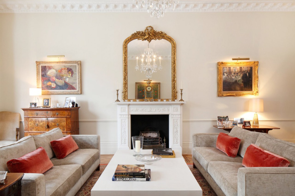 Камин в интерьере