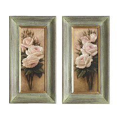 Картина "Букет белых роз"