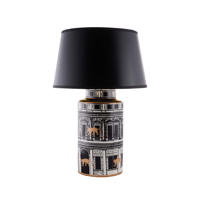 Настольная лампа с абажуром "Тайна пагоды"