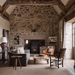 Уединенный шотландский фермерский дом