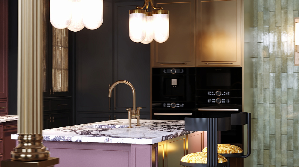 Проект Загородного дома. Эклектика с элементами модерна и классики