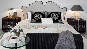 Интерьер с кожаной мебелью