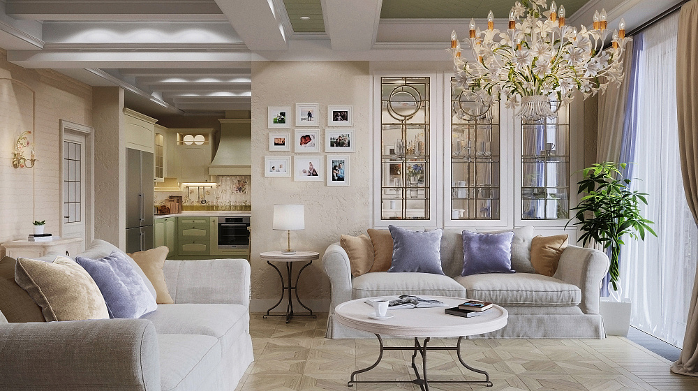 Проект кухни-гостиной