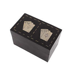 Комплект карт в деревянной коробке