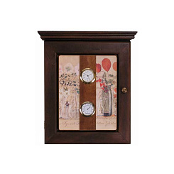 Ключница "Рябина в стакане"