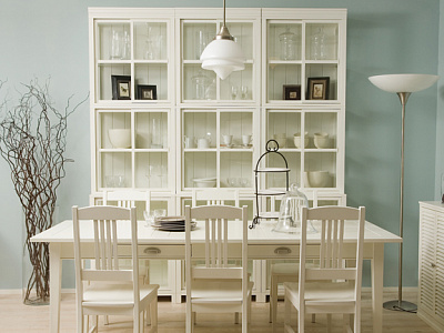 Столовая в скандинавском стиле