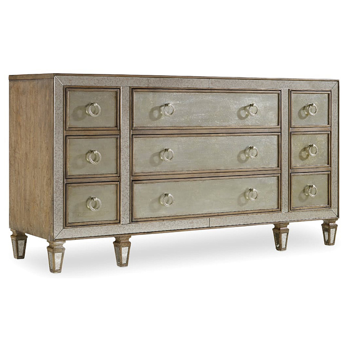 Комод с 9 ящиками "Зазеркалье"