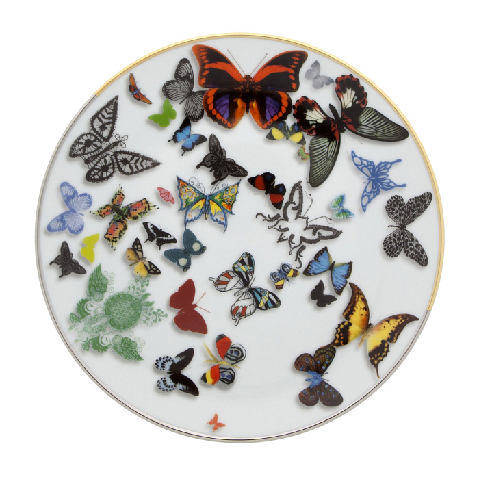 Тарелка "Парад бабочек"