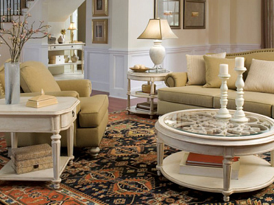 Светлая гостиная 