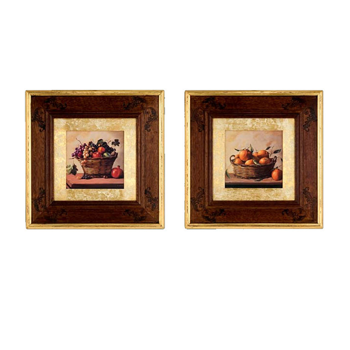 Картина "Корзина с фруктами"