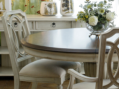 Столы обеденные в стиле прованс