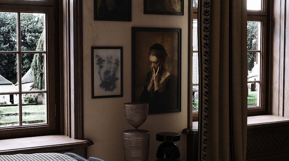 Проект Загородного дома. Эклектика с элементами модерна и классики