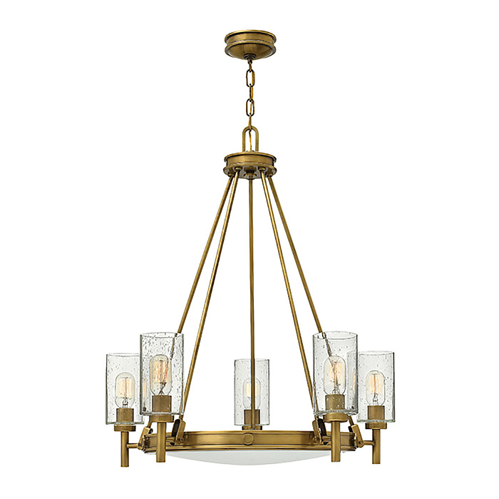 Люстра "Капли в золоте 5"