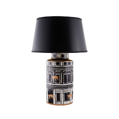 Настольная лампа с абажуром "Тайна пагоды"