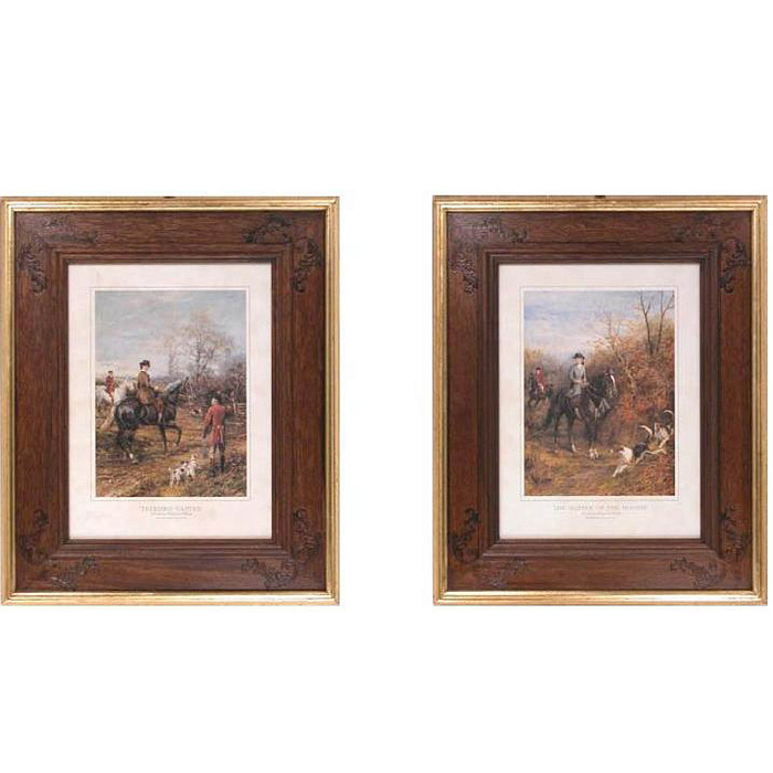 Картины "Охота на лис"