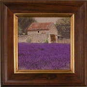 Картина "Пейзаж с лавандой"
