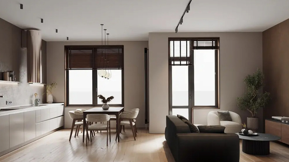 Современная Эстетика в ЖК "Притяжение"