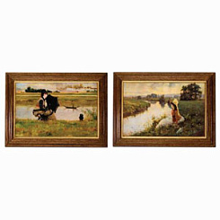 Диптих "Дамы"