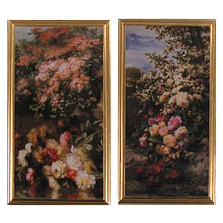 Картина "Розовые кусты"