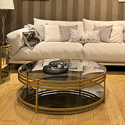 Столик "Риенцо" латунь большой