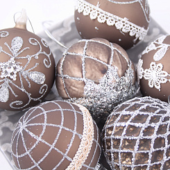 Украшение елочное "Зимние узоры"