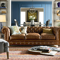 Гостиная в стиле американская неоклассика