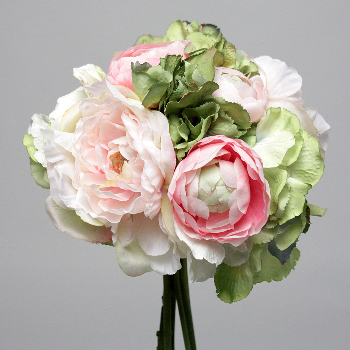 Букет "Пионы и гортензии"
