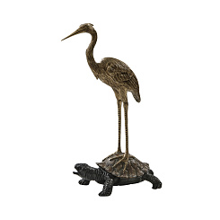 Статуэтка "Цапля и черепаха"