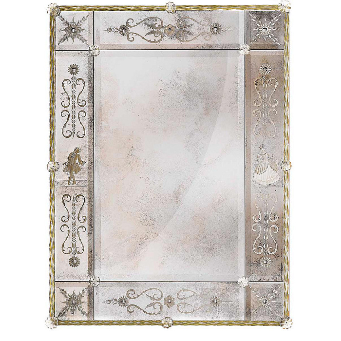 Венецианское зеркало "Бал-маскарад"