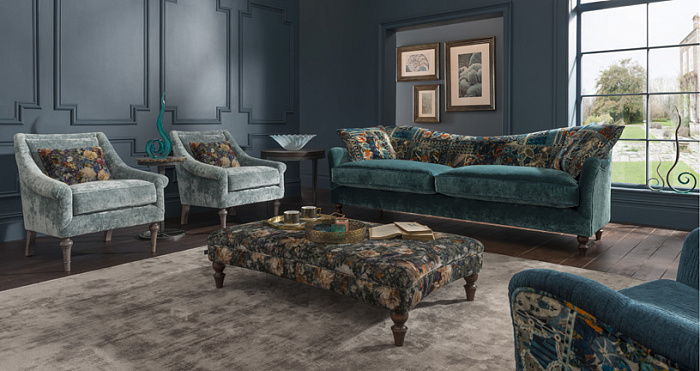 Tetrad Spink в интерьере гостиной