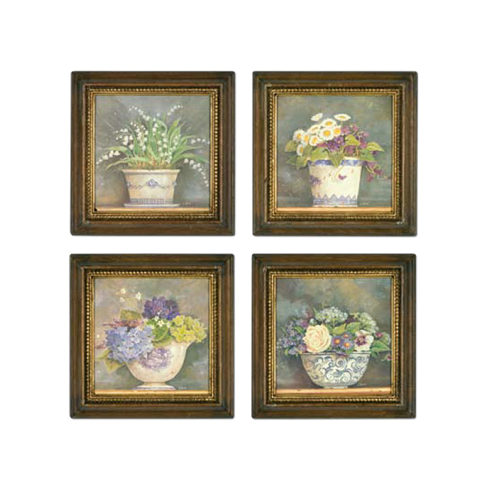 Картины "Цветы в горшках"